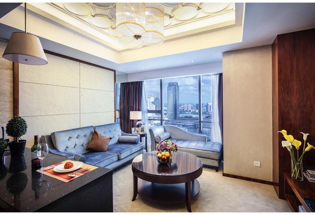 Yousu Hotel & Apartment Tianyi Square Yinyi Global Center Apartment Ningbo Room photo